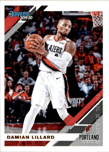 Donruss Basketball 163 Damian Lillard Portland Trail Blazers