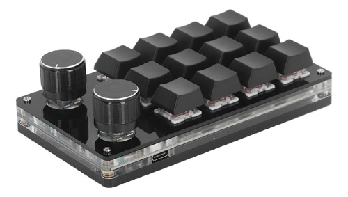 Teclado Macro Mechanical Para Videojuegos, 12 Teclas, 2 Boto