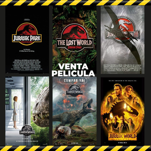 Jurassic Parck Peliculas Saga