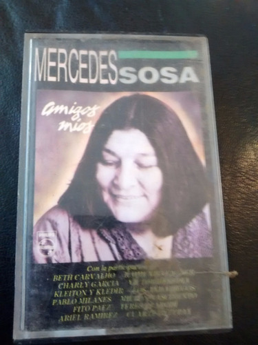 Cassette De Mercedes Sosa - Amigos Mios (289