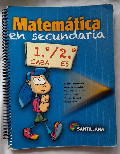 Matemática En Secundaria 1º Y 2º Santillana