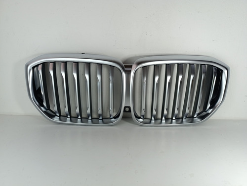 Grade Dianteira Prateada Bmw X5 G05 2022 2023 2024 Novo