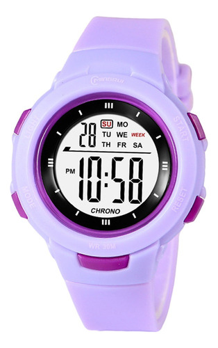 Reloj Digital Para Niños Y Niñas, Eléctrico, Impermeable, Pa