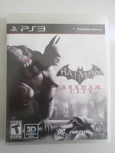 Jogo Batman Arkham City Ps3 Legendado Português Mídia Física