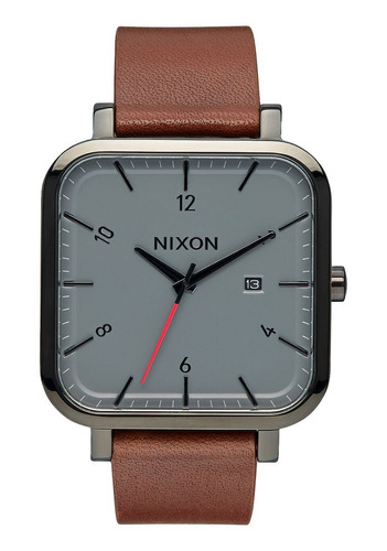 Reloj Nixon Ragnar Black Charcoal 40mm Horween Leather