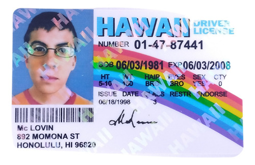 Mclovin Credencial ( Una Sola Credencial)