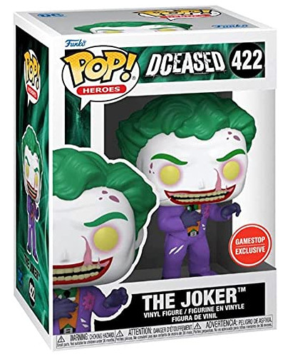 Funko Pop Dceased Joker (no-bloody) 422 Figura Vinilo 2xmd7