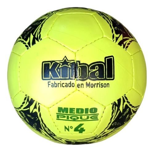 Pelota Medio Pique N°4 Kibal Pro, Fútbol 5,8. Futsal. 