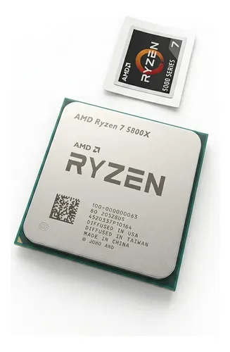 CPU AMD RYZEN7 5800X CPU Processadores De Cpu Amd Ryzen 7 Série R7 5800x | Frete grátis