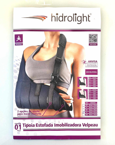Tipóia Estofada Imobilizadora Velpeau Hidrolight Tam:g