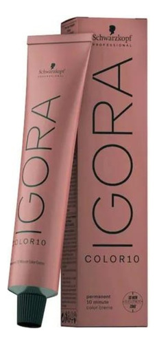 Coloração Igora Color 10 6-65 Louro Escuro Marrom Dourad 60g