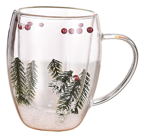 Ya Tazas De Café De Cristal Navideñas Y Tazas De Espresso