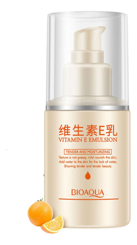 Crema Emulsión Bioaqua Con Vitamina E Humectante 100 Ml