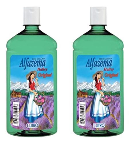 Alfazema Extra Halley Splash Edt 1000ml Para Feminino