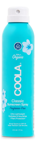 Coola Orgnico Spf Spf 50 Sunbloque Sunbloque, Cuidados De La