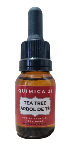 Aceite Esencial Tea Tree Arbol De Te 15ml Cosmét Aromaterap