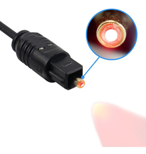 Imagem 4 de 8 de Conversor Áudio Digital Analógico Com Cabos Optico P2 X Rca
