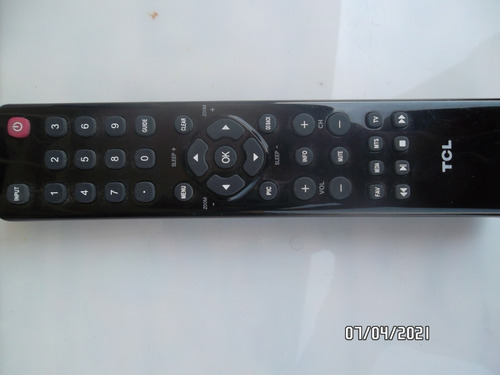 Control Remoto Tv Original Tcl  Modelo: Rc3000n02 
