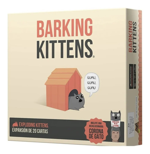 Barking Kittens - Exploding Kittens Expansión Febo