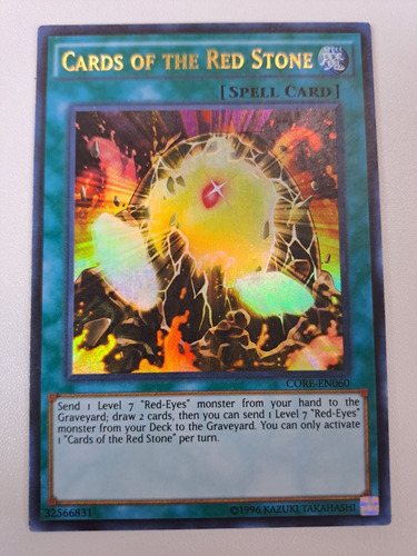 Cards Of The Red Stone Core-en060 Ultra Rare Yugioh 