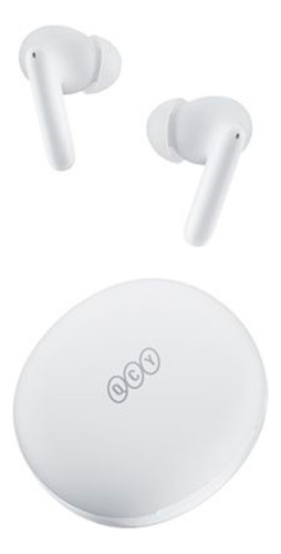 Qcy - Audífonos Inalámbricos Bluetooth 5.2 Anc Color Blanco