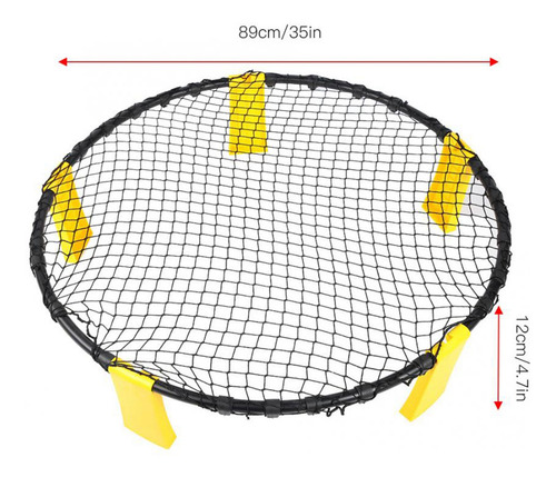 Juego De Voleibol De Al Aire Libre De Batalla De Incluye Red