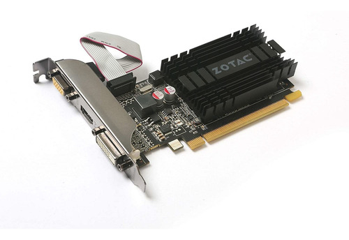 Placa De Video Zotac Geforce Gt 710 Ddr3 Pci-e2.0 Hdmi Vga