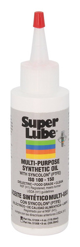 Super Lube 51004 Aceite Sintetico Con Ptfe, Alta Viscosidad,