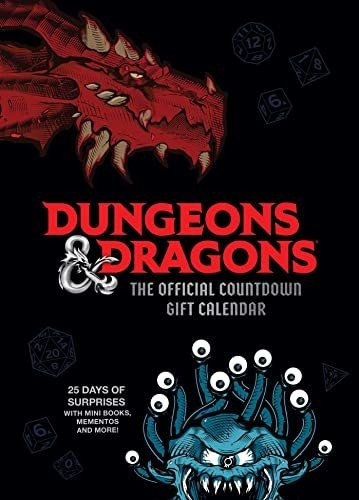 Book : Dungeons And Dragons The Official Countdown Gift...