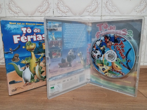 Dvd Desenho Tô De Férias 1 E 2 - Originais (Usado)