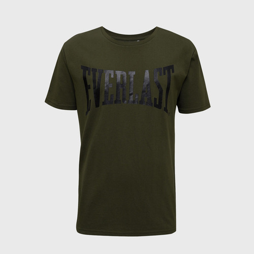 Polera Everlast Big Logo Atlantic Oliva Hombre