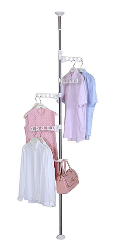 Hershii Portable Indoor Garment Coat Drying Rack Free Standi