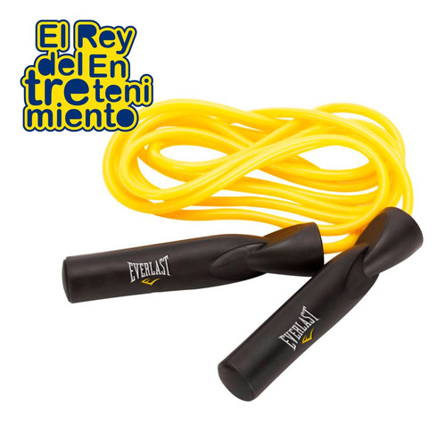 Imagen 3 de 3 de Cuerda De Saltar Everlast C/ Rulemanes Boxeo Crossfit El Rey