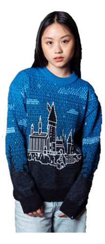 Sweater Harry Potter Hogwarts This Is Feliz Navidad 