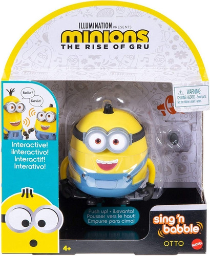 Minions: The Rise Of Gru Sing 'n Babble Otto Interactivo