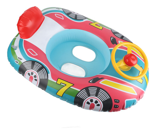 Bote Flotante Para Nadar, Alberca Inflable, Pvc, Forma De Av