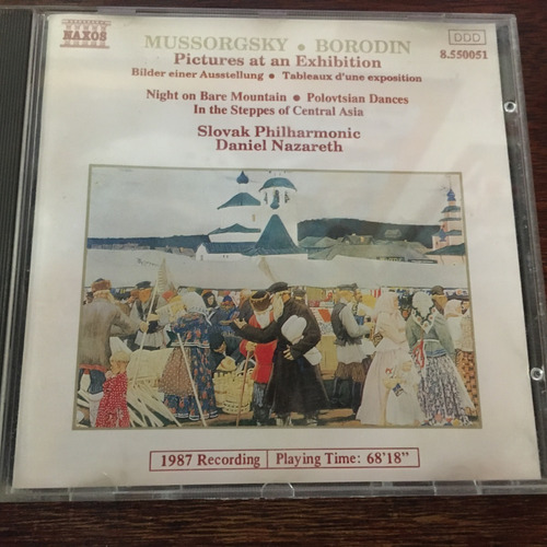 Mussorgsky - Borodin Cd  Pictures At An Exhibition  Imp. Exc