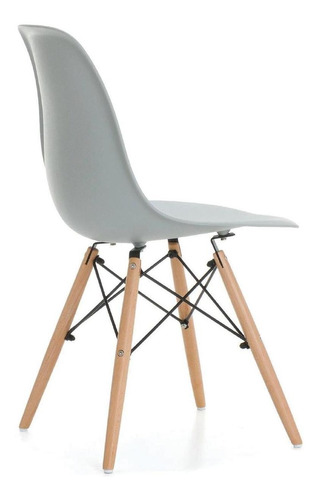 Set 4 Silla Tipo Eames De Comedor Modernas Colores