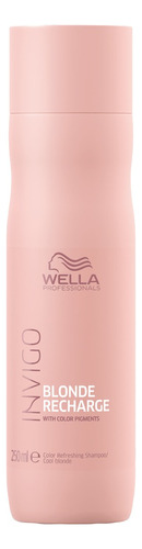 Wella Blonde Recharge Shampoo Cabellos Rubios 250ml