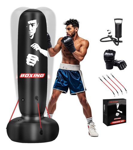 Saco De Boxeo 71 Con Soporte E Inflable