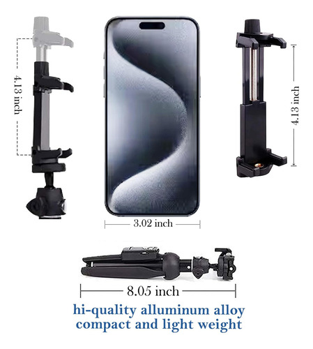 Trípode Para iPhone 3 En 1 Con Palo Selfie De 40 Pulgadas Y