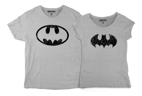 Playeras De Pareja Batman Batichica Camisetas Amor Novios | Meses sin  intereses