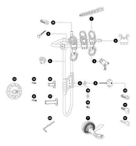 Peças Reposição C E D Do 963pro Spare Me Thule