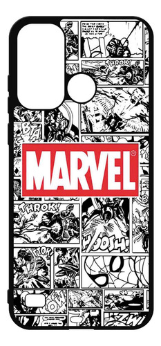 Funda Protector Case Para Zte A53 Plus Marvel Comics