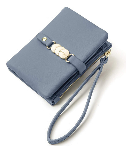 Aoxonel Carteras Para Mujer, Pequeña Pulsera Plegable Rfid,