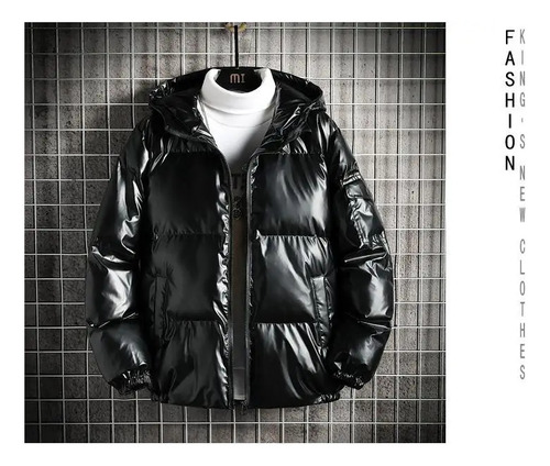Chaqueta Acolchada De Algodón Con Capucha De Invierno Para H