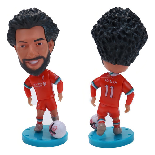 Muñeca en miniatura coleccionable Salah Liverpool Classic