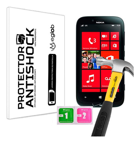 Protector De Pantalla Anti-shock Nokia Lumia 822