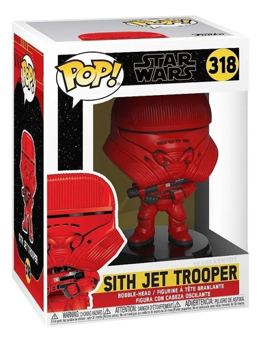 Funko Pop Star Wars Trooper Sith Jet 318 Original Scarlet