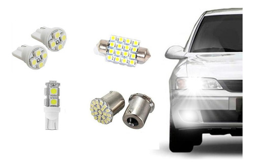 Kit Lâmpadas Led Chevrolet Vectra 97/98 Teto Placa Ré